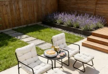 What Should You Look For In A Durable 5-Piece Metal Patio Rocking Chair Set? 5-piece metal patio rocking chair set