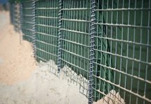 Rapid Perimeter Upgrades for Expeditionary Military Outposts hesco barrier