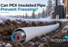 Can PEX Insulated Pipe Prevent Freezing? PEX insulated pipe